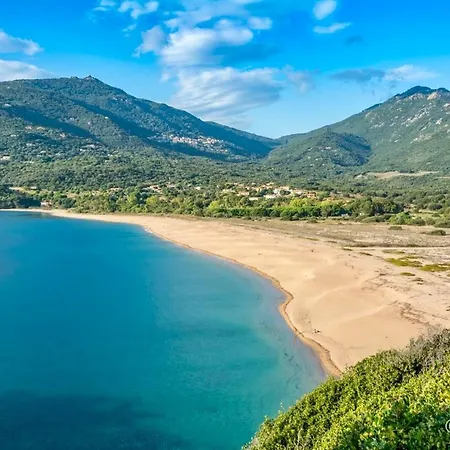 Entre Mer, Piscine Et Maquis, T2 Avec Panorama شقة *