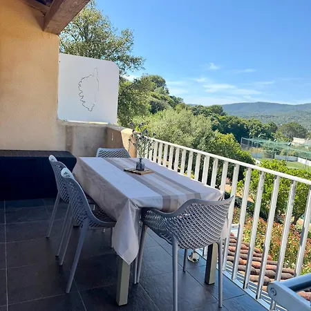 Entre Mer, Piscine Et Maquis, T2 Avec Panorama بروبرِيانّو